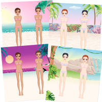 TOPModel Dress Me UP stickerboek vakantie Main Image - 5