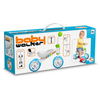Skids Control Baby Walker 4-wiel loopfiets - blauw productafbeelding 4