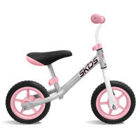 Skids Control loopfiets - 10 inch - grijs/roze Main Image - 1