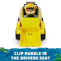 PAW Patrol Jungle Pups Rubble neushoornvoertuig met speelfiguur productafbeelding 7