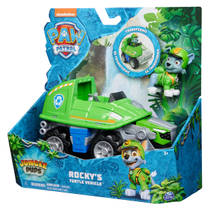 PAW Patrol Jungle Pups Rocky's schildpadvoertuig met speelfiguur productafbeelding 3
