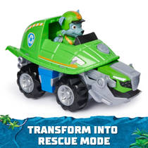 PAW Patrol Jungle Pups Rocky's schildpadvoertuig met speelfiguur productafbeelding 6