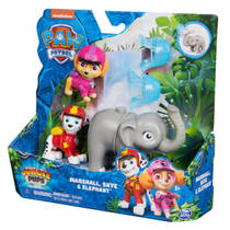 PAW Patrol Jungle Pups Marshall met Skye en olifant productafbeelding 4