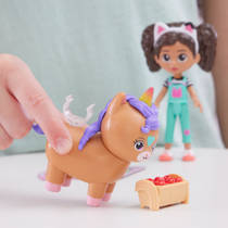 Gabby’s Poppenhuis speelgoedfigurenset Gabby en Kiho de kittenhoorn productafbeelding 9