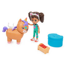 Gabby’s Poppenhuis speelgoedfigurenset Gabby en Kiho de kittenhoorn productafbeelding 6