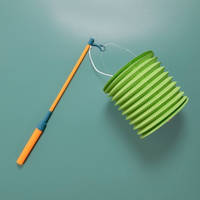 Lampionstok Oranje-Teal - 40 cm productafbeelding 4