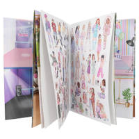 TOPModel Stickerworld stickerboek + 138 stickers productafbeelding 2