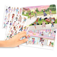 TOPModel Stickerworld stickerboek + 138 stickers productafbeelding 6