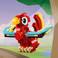 LEGO Creator 3-in-1 rode draak 31145 productafbeelding 4