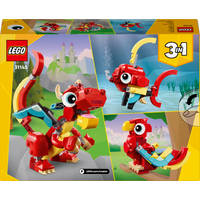 LEGO Creator 3-in-1 rode draak 31145 productafbeelding 9