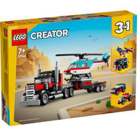 LEGO Creator 3-in-1 truck met helikopter 31146 productafbeelding 3