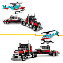 LEGO Creator 3-in-1 truck met helikopter 31146 productafbeelding 10