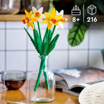 LEGO Botanicals narcissen 40747 productafbeelding 4