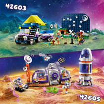 LEGO Friends ruimtebasis op Mars en raket 42605 productafbeelding 2