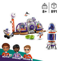 LEGO Friends ruimtebasis op Mars en raket 42605 productafbeelding 8