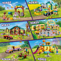 LEGO Friends paard en pony aanhangwagen 42634 productafbeelding 2