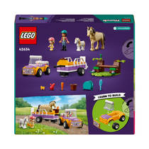 LEGO Friends paard en pony aanhangwagen 42634 productafbeelding 7