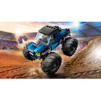 LEGO City blauwe monstertruck 60402 productafbeelding 4