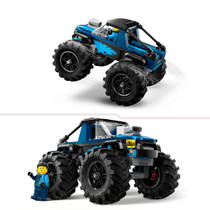 LEGO City blauwe monstertruck 60402 productafbeelding 8