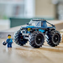 LEGO City blauwe monstertruck 60402 productafbeelding 10
