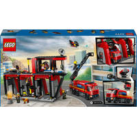 LEGO City brandweerkazerne en brandweerauto 60414 productafbeelding 8
