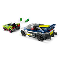 LEGO City politiewagen en snelle autoachtervolging 60415 productafbeelding 7