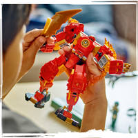 LEGO NINJAGO Kai's elementaire vuurmecha 71808 productafbeelding 9