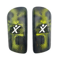 SportX scheenbeschermers - groen/zwart productafbeelding 2