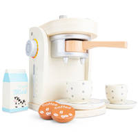 New Classic Toys houten koffiezetapparaat - wit productafbeelding 4