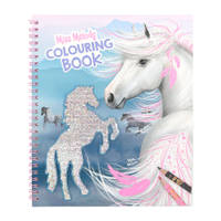 Miss Melody kleurboek paarden met pailletten productafbeelding 2