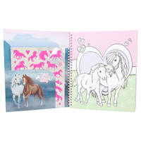 Miss Melody kleurboek paarden met pailletten productafbeelding 4