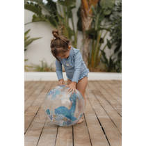 Little Dutch Ocean Dreams 3D strandbal - blauw productafbeelding 4
