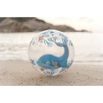 Little Dutch Ocean Dreams 3D strandbal - blauw productafbeelding 5