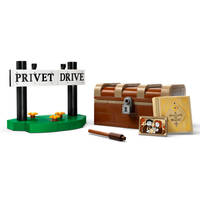 LEGO Harry Potter Hedwig bij Ligusterlaan 4 76425 productafbeelding 6