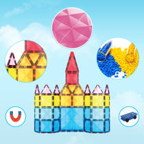 PicassoTiles Diamond Series magneetset 63-delig productafbeelding 4