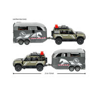 Majorette Land Rover Defender met paardentrailer productafbeelding 5