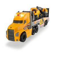 Dickie zware vrachtwagen met aanhanger en bouwmachines productafbeelding 4
