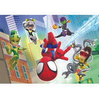 Clementoni Spidey and his Amazing Friends puzzelset - 2 x 60 stukjes productafbeelding 2