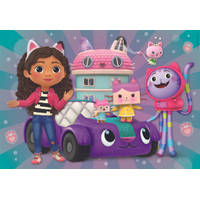 Clementoni Gabby’s Poppenhuis puzzelset - 2 x 20 stukjes productafbeelding 3