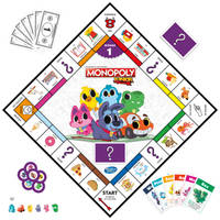 Monopoly Junior 2-in-1 productafbeelding 4