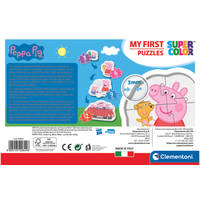 Clementoni Peppa Pig mijn eerste puzzels - 12 + 16 + 20 + 24 stukjes productafbeelding 2