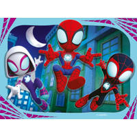 Ravensburger puzzel Spidey & His Amazing Friends - 12 + 16 + 20 + 24 stukjes productafbeelding 2