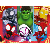 Ravensburger puzzel Spidey & His Amazing Friends - 12 + 16 + 20 + 24 stukjes productafbeelding 5