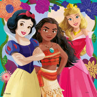 Ravensburger puzzel Disney Princess - 3 x 49 stukjes productafbeelding 2