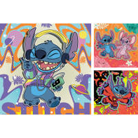 Ravensburger puzzel Disney Stitch - 3 x 49 stukjes productafbeelding 2