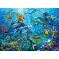 Ravensburger XXL puzzel Mermaid - 100 stukjes productafbeelding 2
