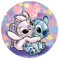 Ravensburger ronde puzzel Disney Stitch - 500 stukjes productafbeelding 2