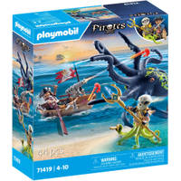 PLAYMOBIL Pirates gevecht tegen de reuzenoctopus 71419 productafbeelding 5