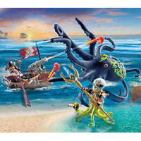 PLAYMOBIL Pirates gevecht tegen de reuzenoctopus 71419 productafbeelding 4