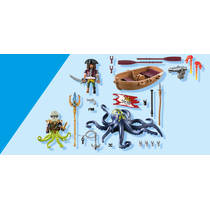 PLAYMOBIL Pirates gevecht tegen de reuzenoctopus 71419 productafbeelding 6